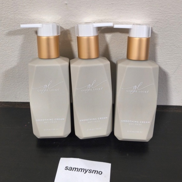 Goldie Locks Smoothing Cream Anti-Frizz- Moisturizing hair cream 5.1oz x 3